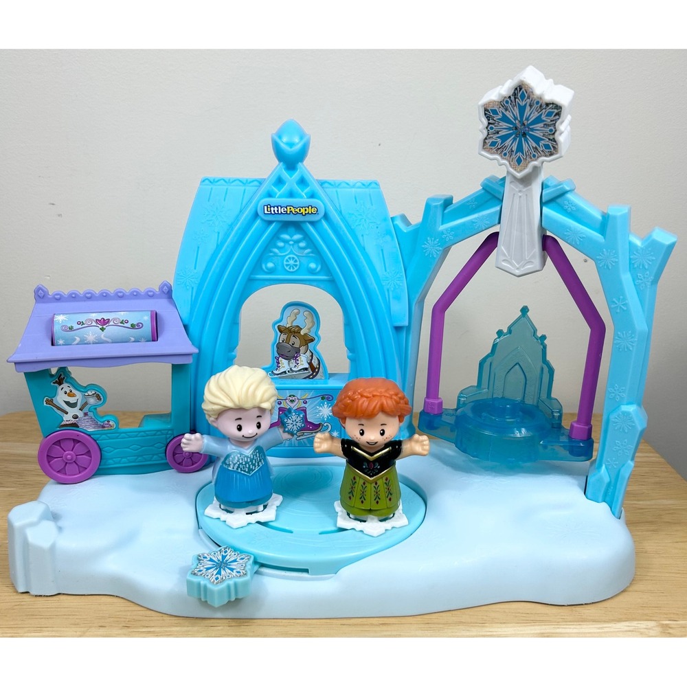 Fisher-Price Little People Disney Frozen Arendelle Winter Wonderland‎ Playset